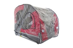 Keeps your dog and bike trailer dry