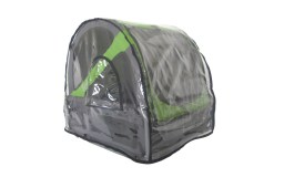 Keeps your dog and bike trailer dry