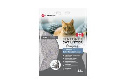 Cat litter clumping baby powder scented 12 kg (CAL1BPFM) (1)