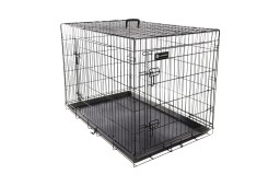 Dog crate Ebo black XL (CDC2FMEB-XL) (1)