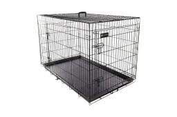 Dog crate Ebo black XXL (CDC2FMEB-XXL) (1)