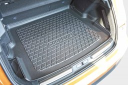 Citroën DS7 Crossback 2018-present Cool Liner trunk mat anti slip PE/TPE rubber (CIT1D7TM) (1)