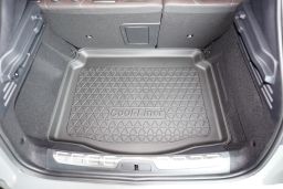 Boot mat DS DS4 II 2021-> 5-door hatchback Cool Liner anti slip PE/TPE rubber (CIT2D4TM) (1)