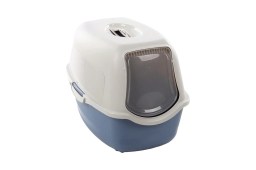 Cat litter box Lexie blue/white l 39 x 56 x 39,5 cm (CLB1CBFM-3) (1)