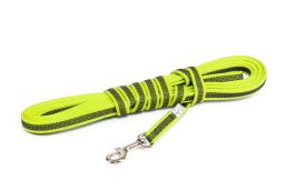 Dog leash Julius-K9 anti-slip neon - 14mm x 5m (CLH10K9HR-4) (1)
