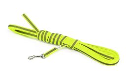 Dog leash Julius-K9 anti-slip neon - 14mm x 10m (CLH10K9HR-5) (1)