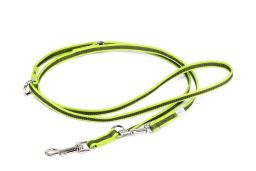 Dog leash Julius-K9 anti-slip neon - 14mm x 2,2m adjustable (CLH12K9HR-1) (1)