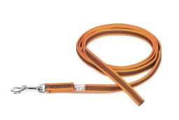 Dog leash Julius-K9 anti-slip orange - 14mm x 2m (CLH13K9HR-2) (1)