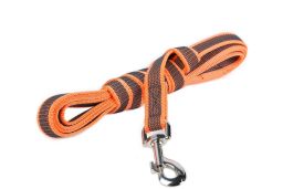 Dog leash Julius-K9 anti-slip orange - 14mm x 3m with handle (CLH14K9HR-3) (1)