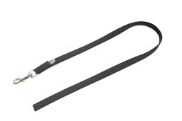 Dog leash Julius-K9 anti-slip black - 20mm x 1m (CLH19K9HR-1) (1)