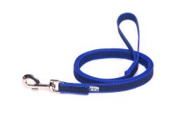 Dog leash Julius-K9 anti-slip blue - 20mm x 2m with handle (CLH23K9HR-2) (1)