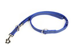 Dog leash Julius-K9 anti-slip blue - 20mm x 2,2m adjustable (CLH24K9HR-1) (1)