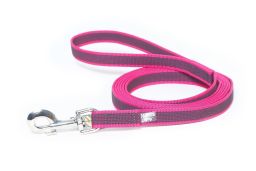 Dog leash Julius-K9 anti-slip pink - 20mm x 3m with handle (CLH29K9HR-3) (1)