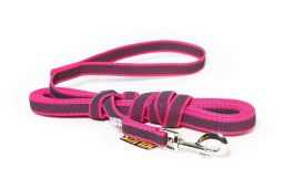 Dog leash Julius-K9 anti-slip pink - 20mm x 5m with handle (CLH29K9HR-4) (1)
