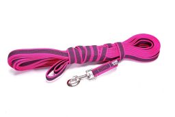 Dog leash Julius-K9 anti-slip pink - 20mm x 10m with handle (CLH29K9HR-5) (1)