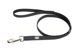 Dog leash Julius-K9 anti-slip black - 14mm x 1,2m with handle (CLH2K9HR-1) (1)