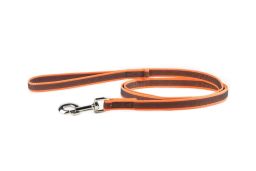 Dog leash Julius-K9 anti-slip orange - 20mm x 2m with handle (CLH32K9HR-2) (1)