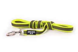 Dog leash Julius-K9 anti-slip neon - 20mm x 3m with handle (CLH35K9HR-3) (1)