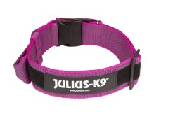 Dog collar Julius-K9 pink - 50mm x 47-67 cm with handle (CLH4K9HB-4) (1)