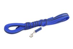 Dog leash Julius-K9 anti-slip blue - 14mm x 10m with handle (CLH5K9HR-5) (1)