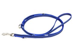 Dog leash Julius-K9 anti-slip blue - 14mm x 2,2m adjustable (CLH6K9HR-1) (1)