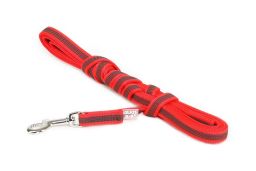 Dog leash Julius-K9 anti-slip red - 14mm x 3m with handle (CLH8K9HR-3) (1)