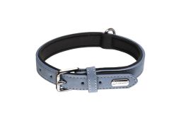 Dog collar Delu blue L (COL1FLDE-L) (1)