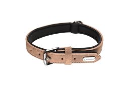 Dog collar Delu brown XL (COL2FLDE-XL) (1)