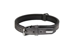 Dog collar Delu black M (COL6FLDE-M) (1)