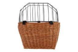 Dog bicycle basket handlebars Dora brown (DBB1FLDR) (1)