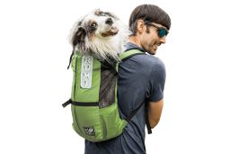 Dog backpack K9 Sport Sack Trainer lime green M (DBP14PTR-M) (1)