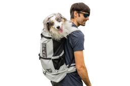 Dog backpack K9 Sport Sack Knavigate light grey M (DBP24PKG-M) (1)
