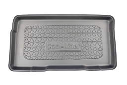 Boot mat suitable for Fiat 500e 2020-> 3-door hatchback Cool Liner anti slip PE/TPE rubber (FIA550TM-C) (1)
