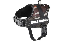 (har10flpl-s) Dog harness Best Buddy Pluto black XS (1)