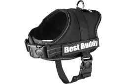 (har1flpl-s) Dog harness Best Buddy Pluto red XXS (1)