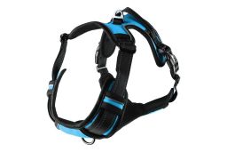 Dog harness Balou blue L (HAR2FLBA-L) (1)