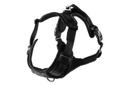 Dog harness Balou black L (HAR3FLBA-L) (1)