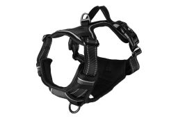 Dog harness Balou black M (HAR3FLBA-M) (1)
