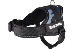 (har9flpl-xxs) Dog harness Best Buddy Pluto jungle camouflage XXL (1)