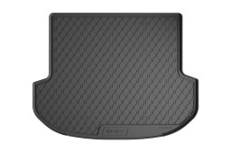 Boot mat suitable for Hyundai Santa Fe (TM) 2018-2024 anti slip Rubbasol rubber (HYU3SFTR) (1)