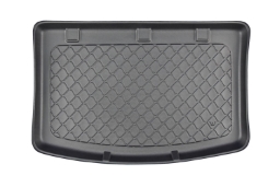 Boot mat suitable for Kia Rio (UB) 2011-2017 5-door hatchback Guardliner anti slip PE/TPE rubber (KIA2RITM-G) (1)