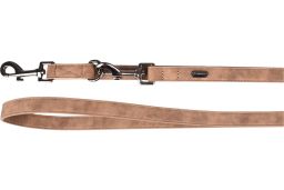 Dog leash Delu brown (LEA7FLDE20) (1)