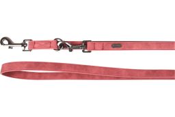 Dog leash Delu red (LEA8FLDE15) (1)