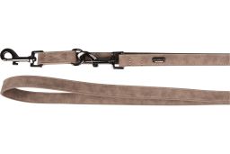 Dog leash Delu taupe (LEA8FLDE20) (1)