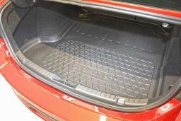Boot mat Mazda3 (BP) 2019-> 4-door saloon Cool Liner anti slip PE/TPE rubber (MAZ8M3TM) (1)