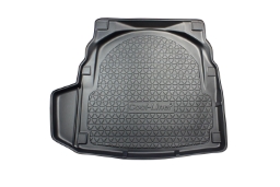 Boot mat suitable for Mercedes-Benz E-Class (W212) 2009-2016 4-door saloon Cool Liner anti slip PE/TPE rubber (MB14EKTM-C) (1)