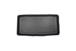Boot mat suitable for Opel Karl 2015-2019 5-door hatchback Guardliner anti slip PE/TPE rubber (OPE1KATM-G) (1)