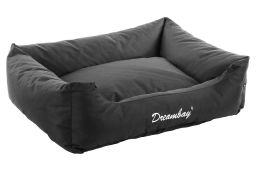 Dog bed Dreambay® black - 80 x 67 x 22 cm (PCB1FLDP-2) (1)