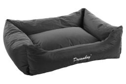 Dog bed Dreambay® black - 100 x 80 x 25 cm (PCB1FLDP-3) (1)