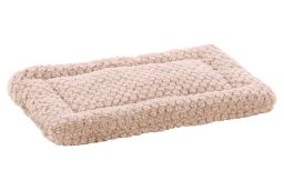 Dog mat rectangular Jacquard taupe - 40,5 x 25,5 x 2 cm (PCB1FLJR-1) (1)